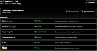 Site verificado e verdadeiro:001winapp.com.br